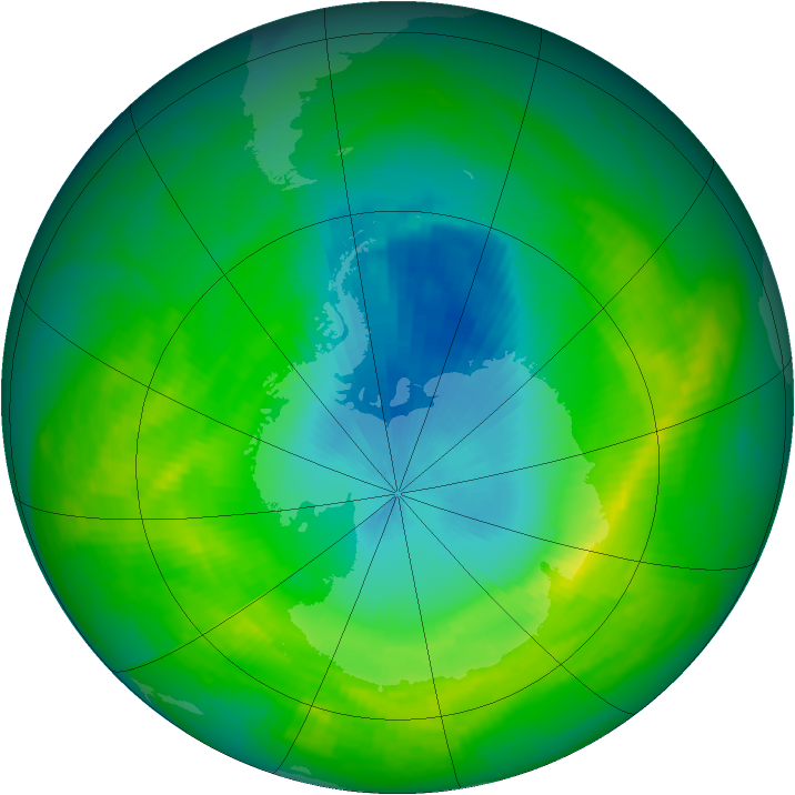 Ozone Map 1988-11-08